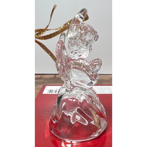 Mikasa Crystal Angel Christmas Ornament Heavenly Detailed Glass Figurine - Picture 2 of 5